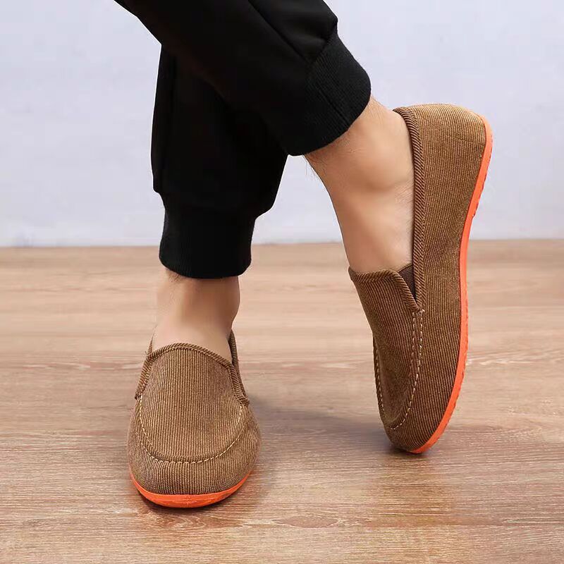 Sports Equipment Brands - Brand Dad Canvas Green Loafer Shoes