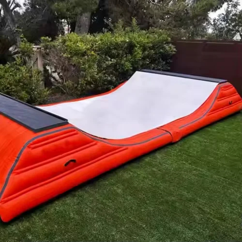 Sports Equipment Rental - Factory Inflatable U-Board Ramp Land Jump