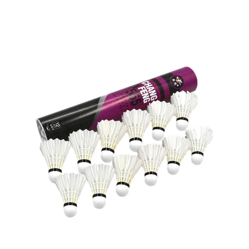 Sports Equipment Badminton - 12Pcs/lot Badminton Natural Duck Feather Balls