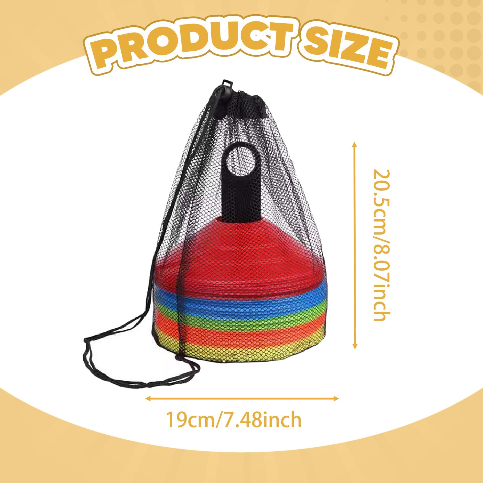 Sports Equipment In School - Soccer Cones Set Plastic Marker Discs