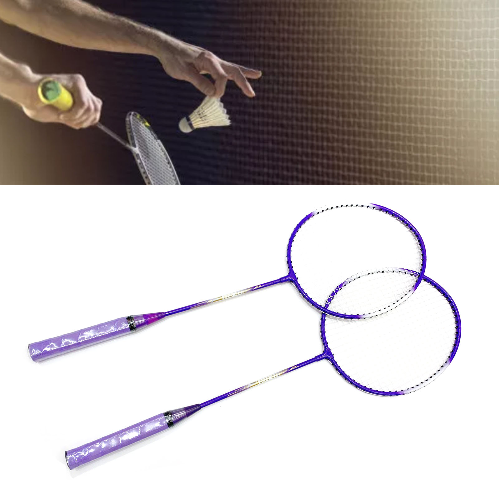 Sports Equipment Badminton - Badminton Rackets Set With Carrying Bag