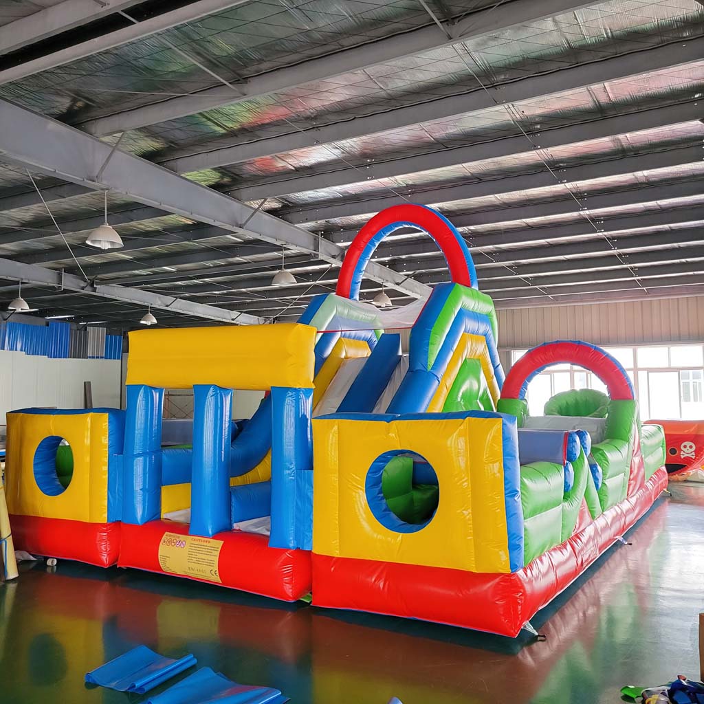 Sports Equipment Rental - Commercial PVC Inflatable Bouncer Obstacle Course