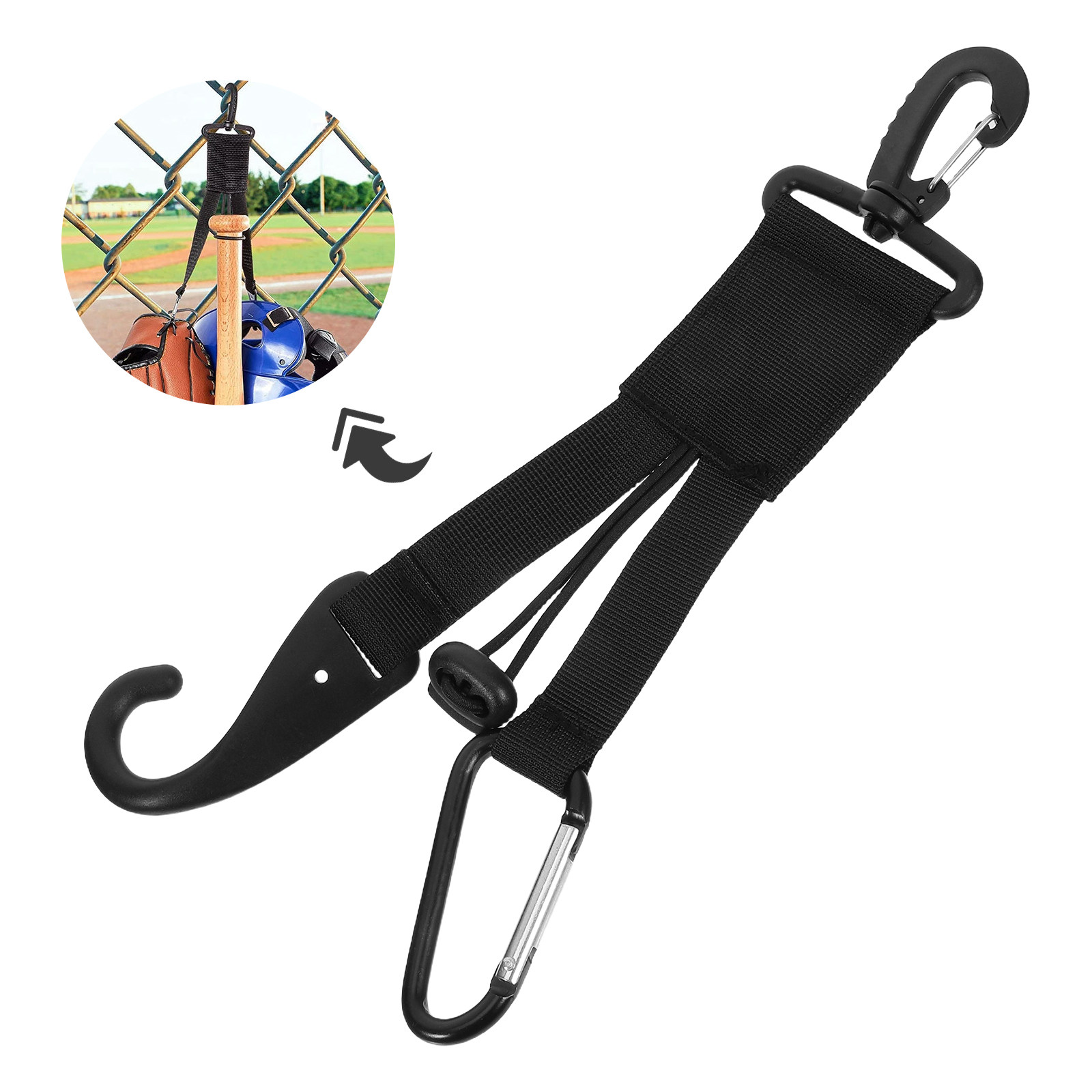 2Pcs Baseball Gear Clip Heavy  - Sports Equipment Bat review and price