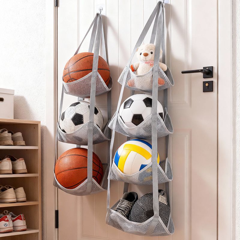 Wall Mounted Ball Storage Hang - Sports Equipment Garage Organizer review and price