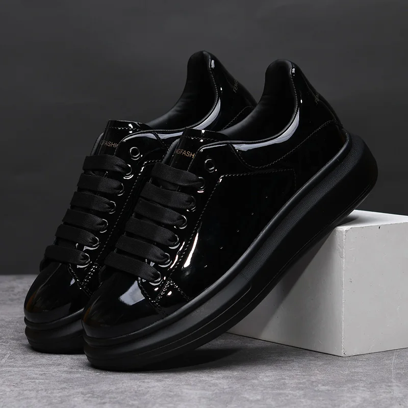Brand Men's Shoes Black Glossy - Sports Equipment Brands review and price
