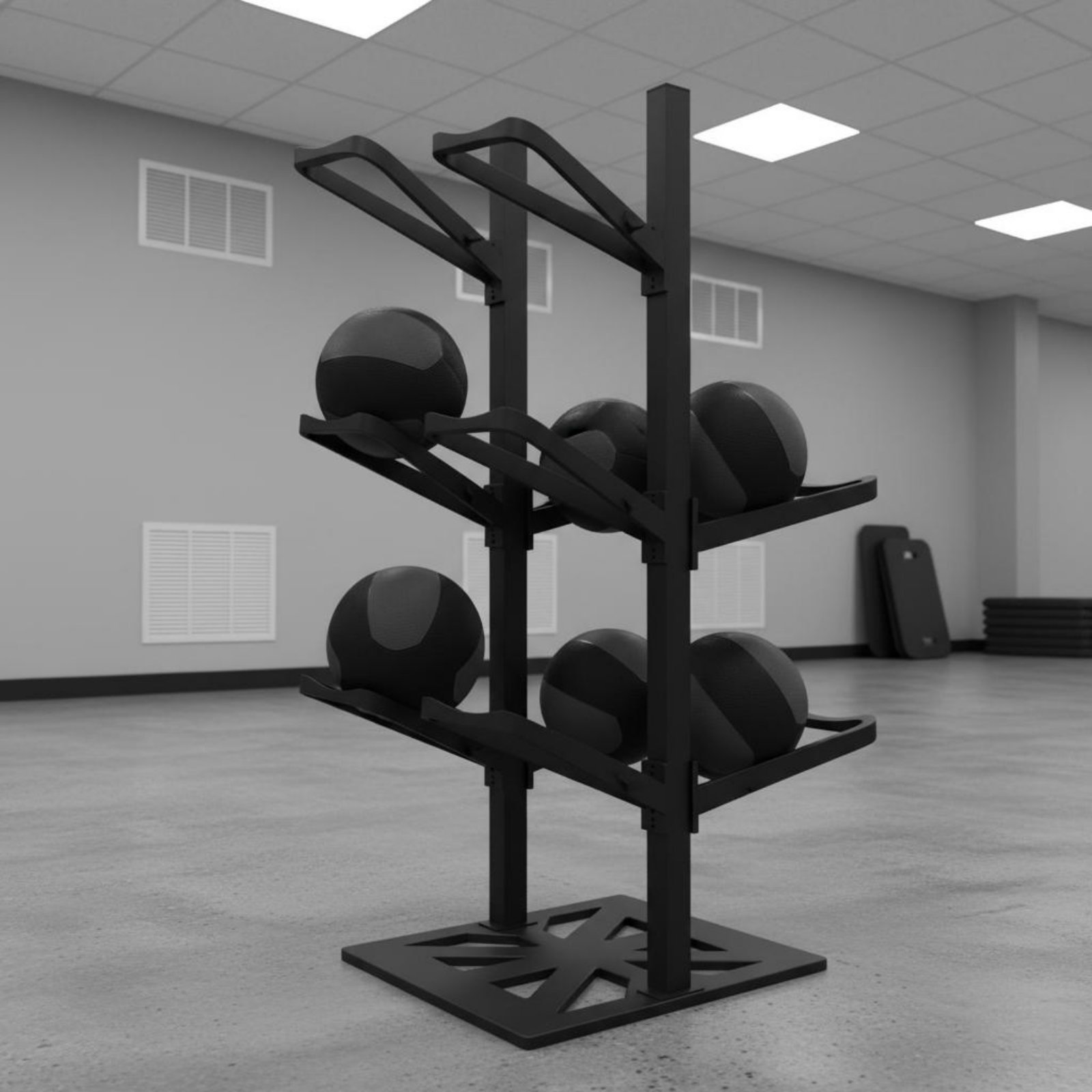 Basketball Rack Space Saving B - Sports Equipment Garage Organizer review and price