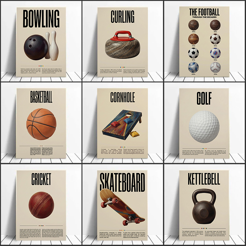 Vintage Retro Educational Spor - Sports Equipment Badminton review and price