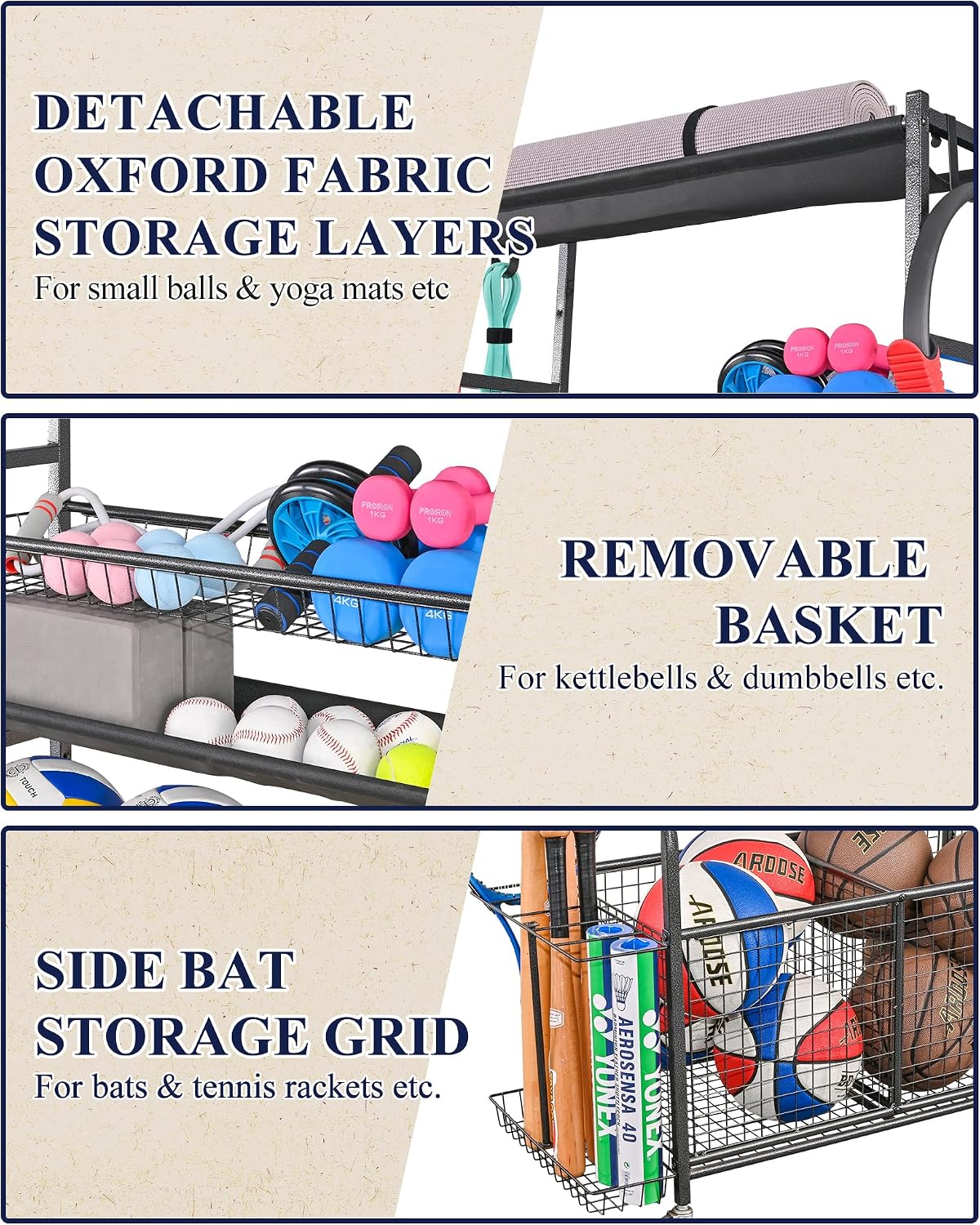 Sports Equipment Garage Organi - Sports Equipment Garage Organizer review and price