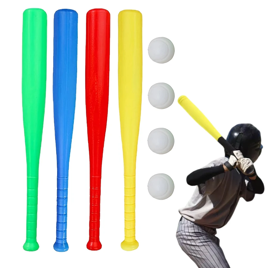 2/4pcs Lightweight Plastic Bas - Sports Equipment Bat review and price