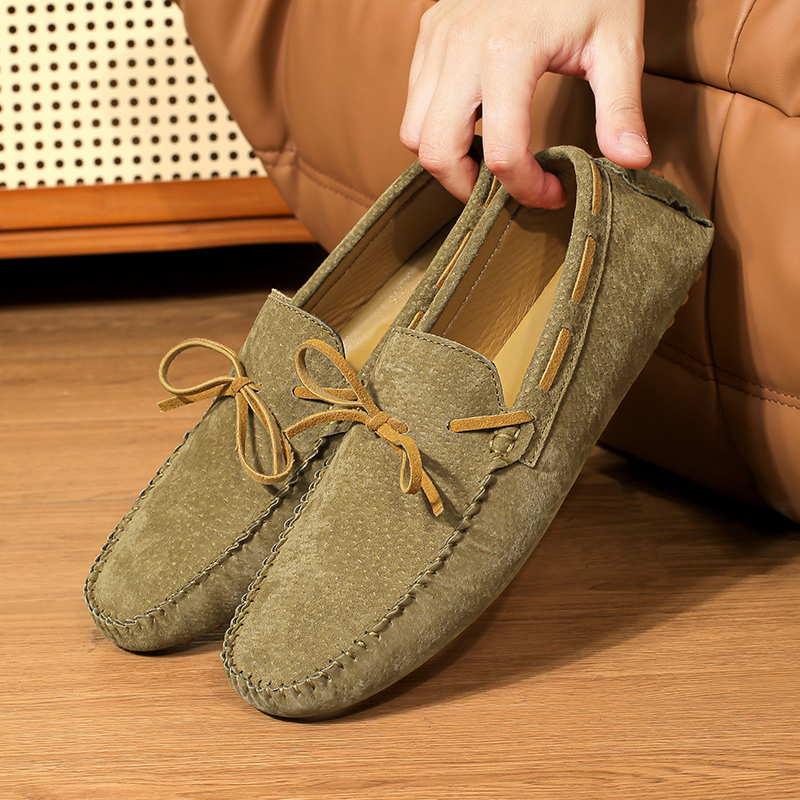 2026 Mens Moccasin Gray Brown  - Sports Equipment Brands review and price