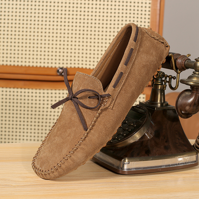 2026 Mens Moccasin Gray Brown  - Sports Equipment Brands review and price